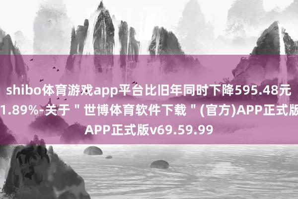 shibo体育游戏app平台比旧年同时下降595.48元/车、降幅11.89%-关于＂世博体育软件下载＂(官方)APP正式版v69.59.99